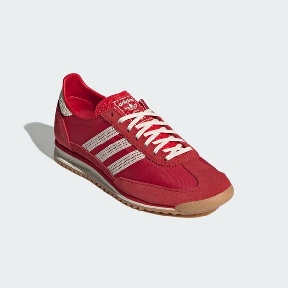 Adidas Red SL72 OG w/ Embroider Stripe - Picture 3 of 6